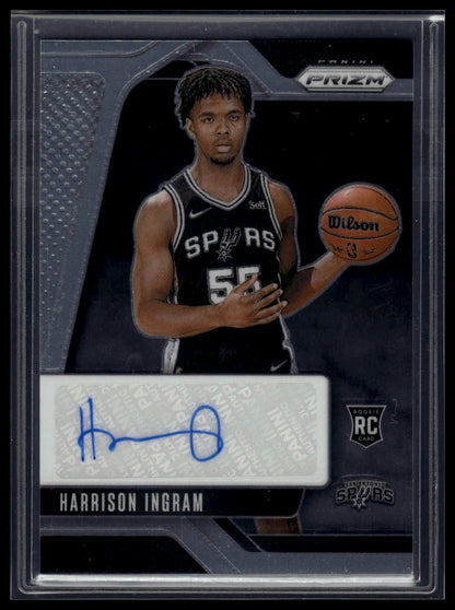 2024-25 Panini Prizm #RSI-HIS Harrison Ingram Rookie Signatures