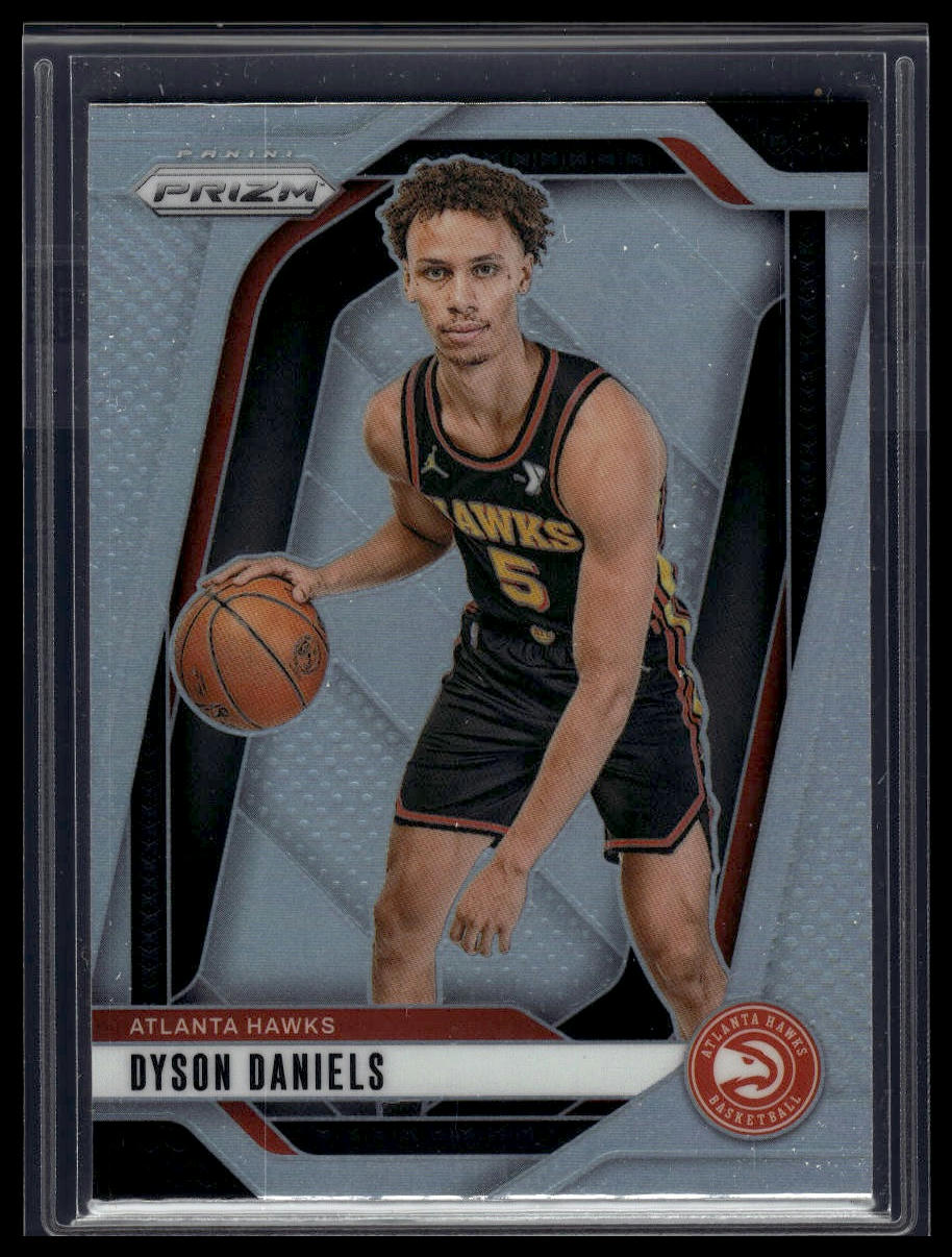 2024-25 Panini Prizm #122 Dyson Daniels Prizms Silver