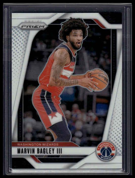 2024-25 Panini Prizm #145 Marvin Bagley III Prizms White #/175