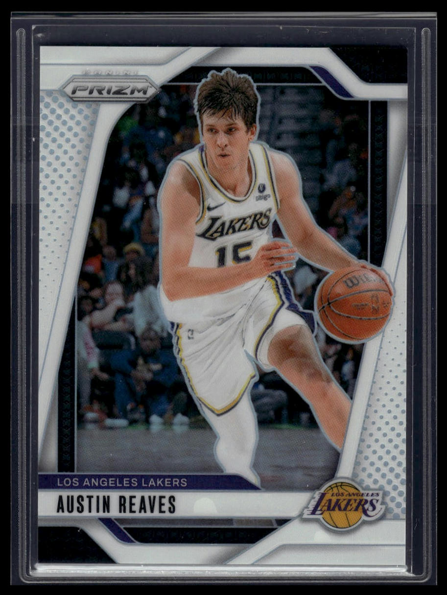 2024-25 Panini Prizm #26 Austin Reaves Prizms White #/175