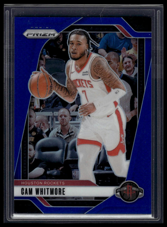 2024-25 Panini Prizm #110 Cam Whitmore Prizms Blue #/199
