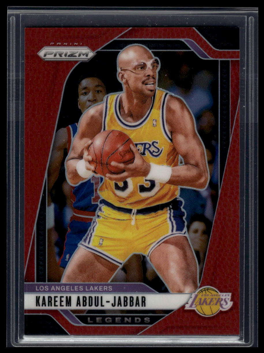 2024-25 Panini Prizm #279 Kareem Abdul-Jabbar Prizms Basketball #/225