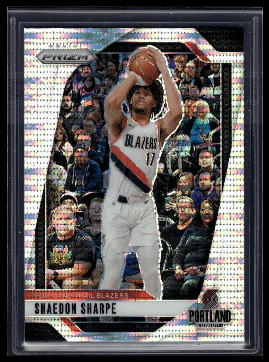 2024-25 Panini Prizm #144 Shaedon Sharpe Prizms Pulsar