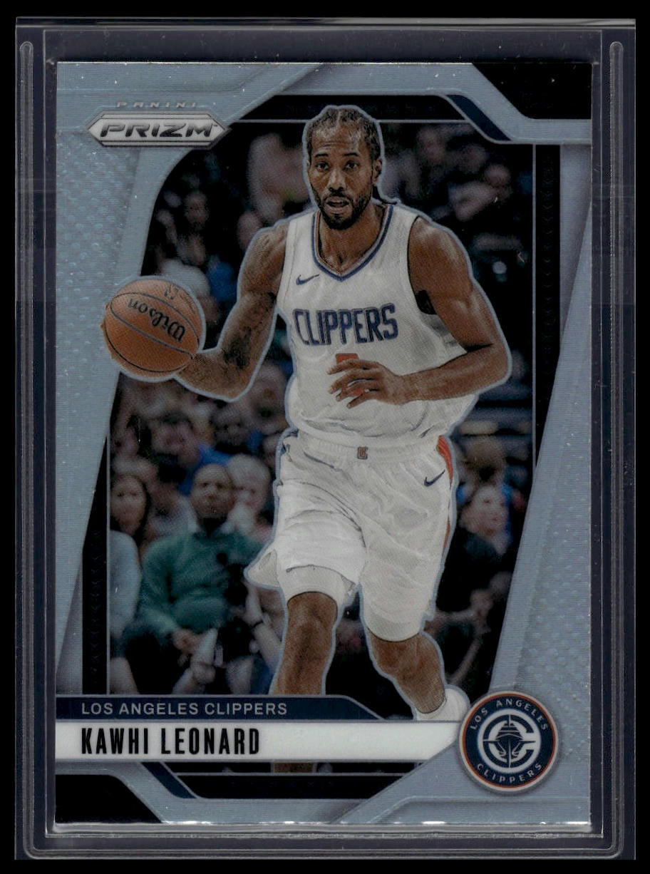 2024-25 Panini Prizm #189 Kawhi Leonard Prizms Silver