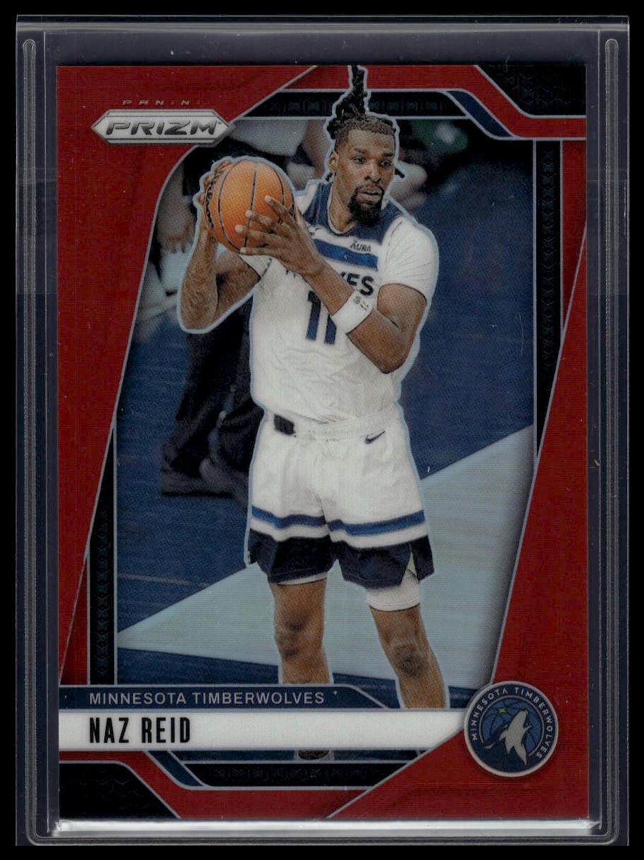 2024-25 Panini Prizm #176 Naz Reid Prizms Red #/299