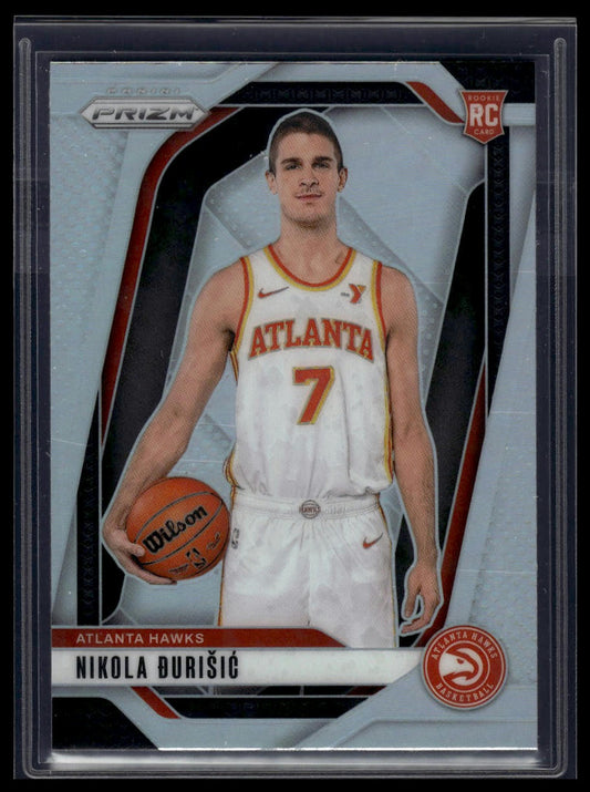 2024-25 Panini Prizm #229 Nikola Durisic Prizms Silver