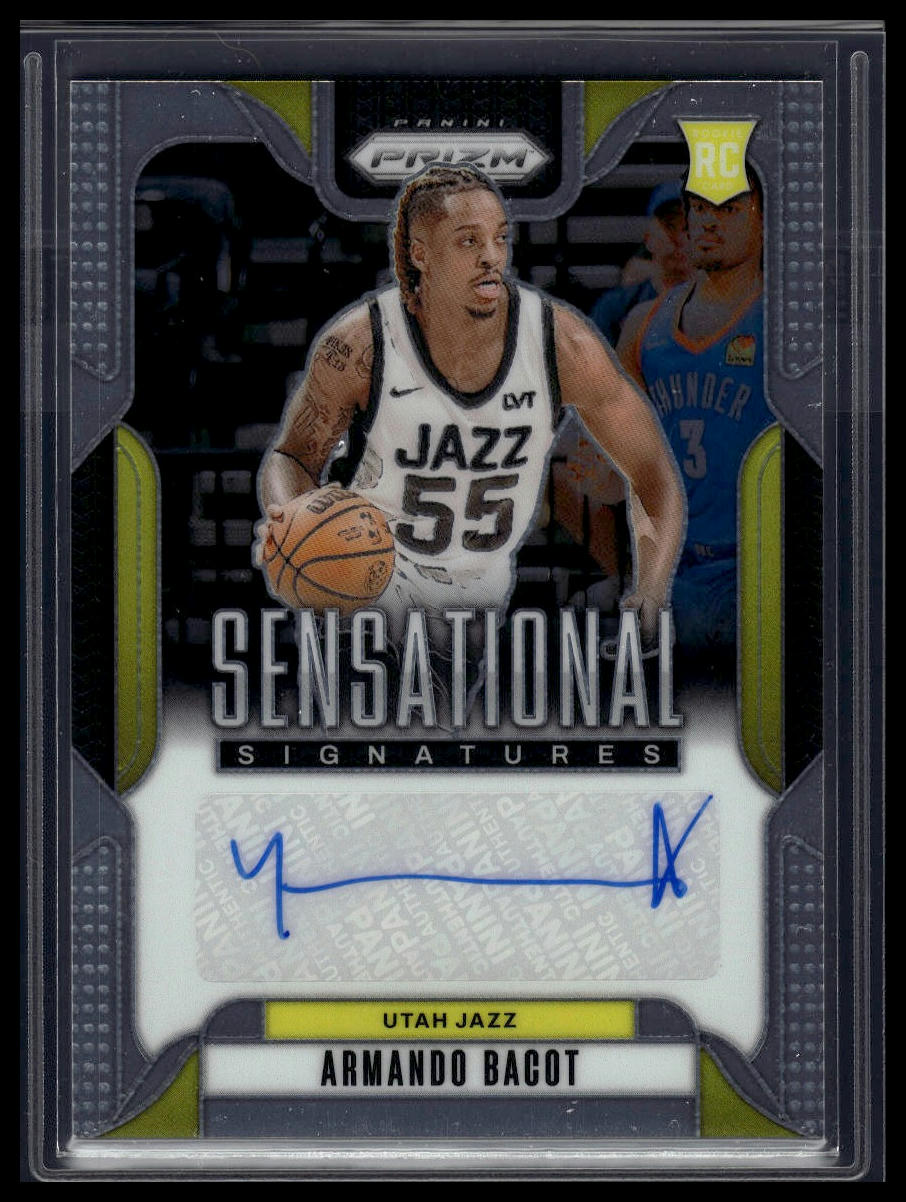 2024-25 Panini Prizm #SS-ABJ Armando Bacot Sensational Signatures