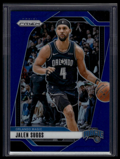 2024-25 Panini Prizm #4 Jalen Suggs Prizms Blue #/199