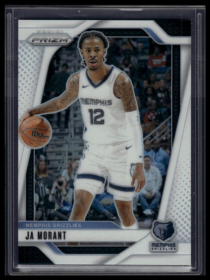 2024-25 Panini Prizm #64 Ja Morant Prizms White #/175