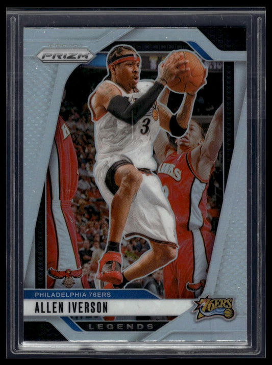 2024-25 Panini Prizm #291 Allen Iverson Prizms Silver