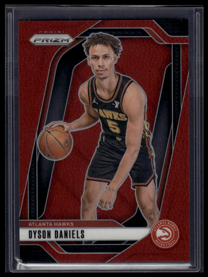 2024-25 Panini Prizm #122 Dyson Daniels Prizms Basketball #/225