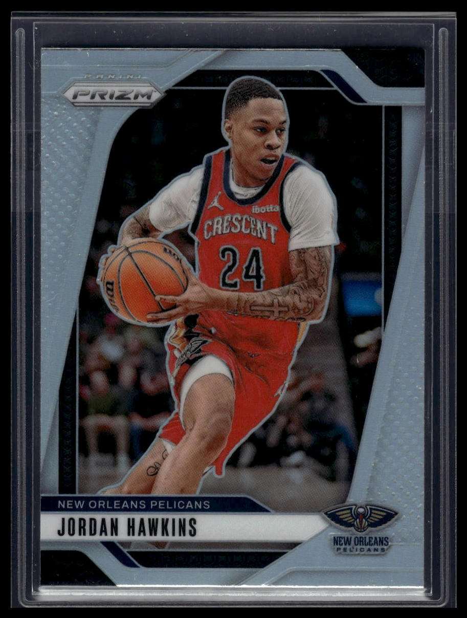 2024-25 Panini Prizm #48 Jordan Hawkins Prizms Silver