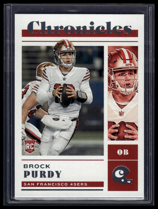 2022 Panini Chronicles #41 Brock Purdy Orange