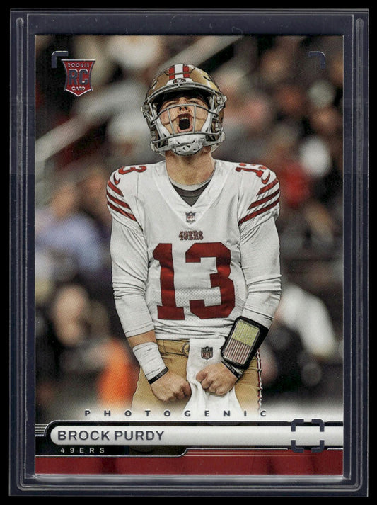 2022 Panini Chronicles #PH-36 Brock Purdy Photogenic Bronze