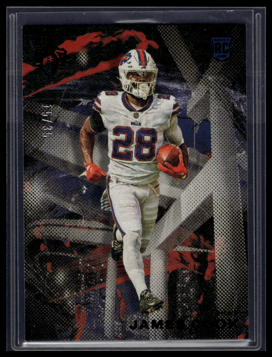 2022 Panini Chronicles #GK-14 James Cook Gridiron Kings Teal
