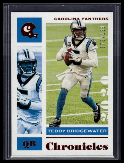 2020 Panini Chronicles #13 Teddy Bridgewater Teal