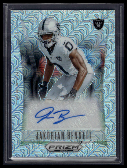 2024 Panini Prizm Deca #S-JBT Jakorian Bennett Signatures Mojo Prizms #/25