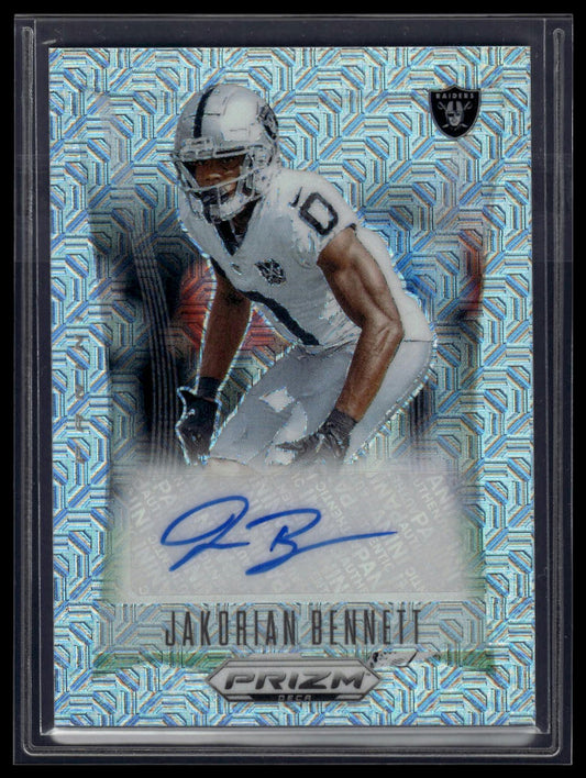 2024 Panini Prizm Deca #S-JBT Jakorian Bennett Signatures Mojo Prizms #/25