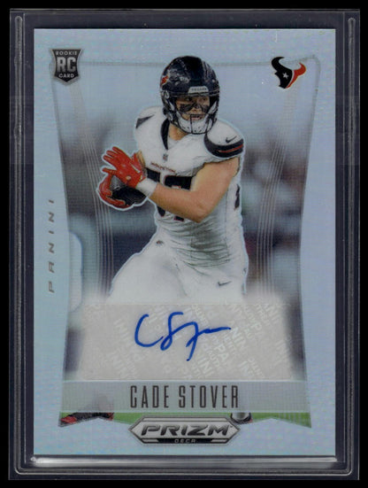 2024 Panini Prizm Deca #S-CSR Cade Stover Signatures Silver Prizms