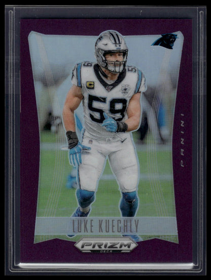 2024 Panini Prizm Deca #48 Luke Kuechly Purple Prizms #/99