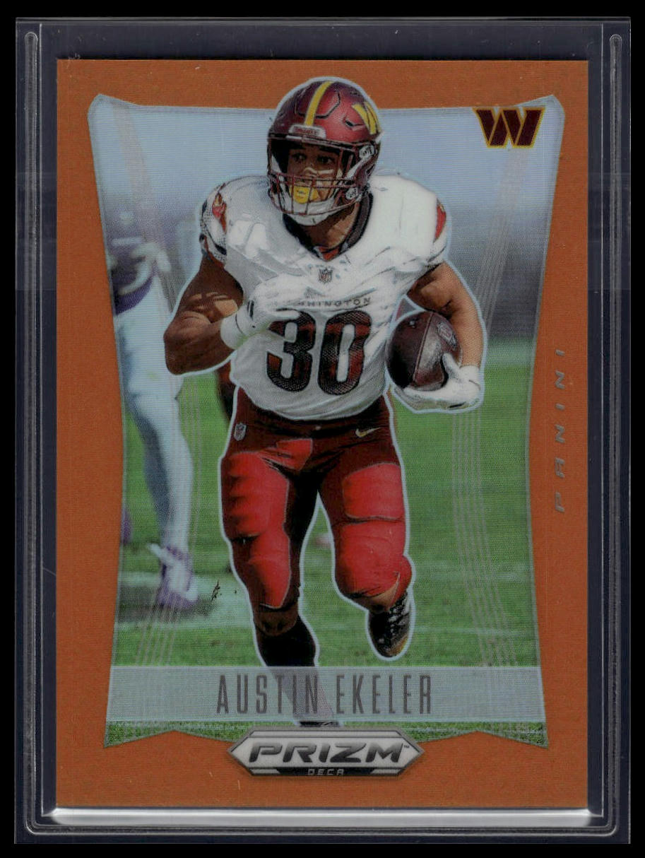 2024 Panini Prizm Deca #292 Austin Ekeler Orange Prizms #/49