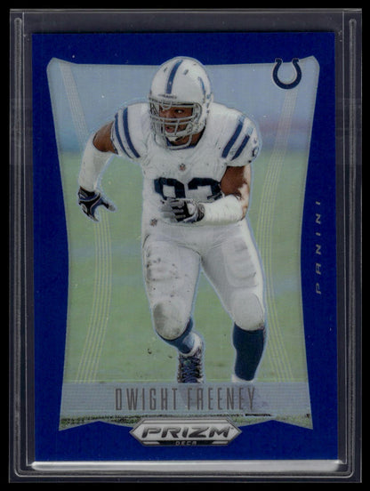 2024 Panini Prizm Deca #140 Dwight Freeney Blue Prizms #/149