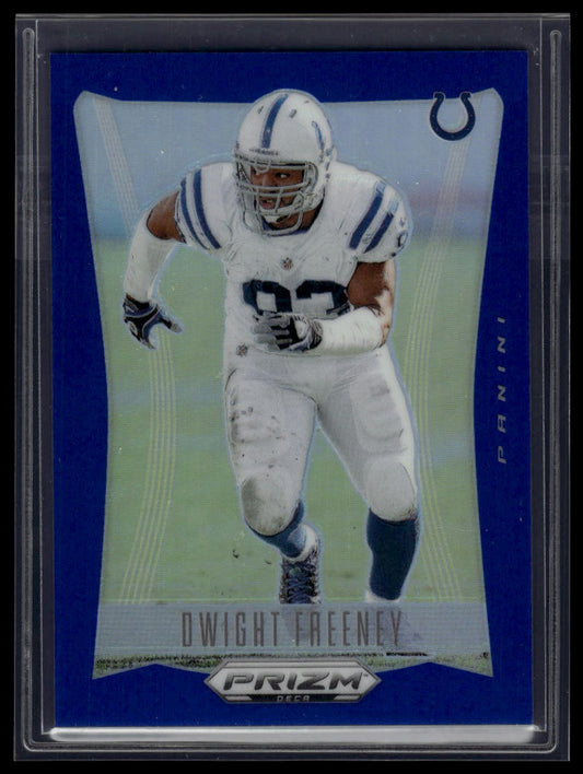 2024 Panini Prizm Deca #140 Dwight Freeney Blue Prizms #/149