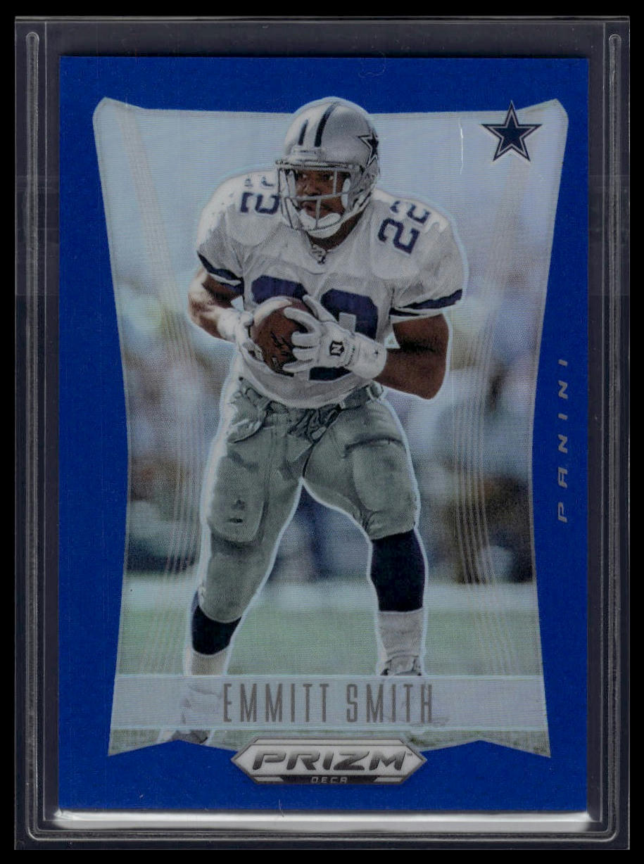 2024 Panini Prizm Deca #87 Emmitt Smith Blue Prizms #/149