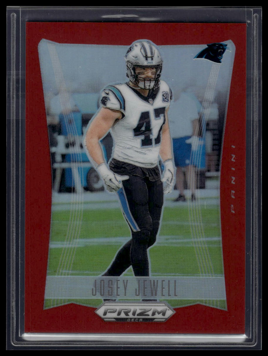 2024 Panini Prizm Deca #43 Josey Jewell Red Prizms #/199