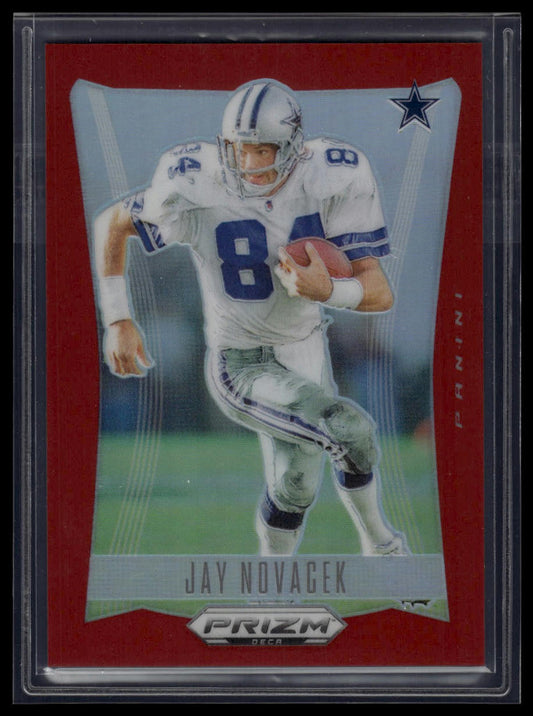 2024 Panini Prizm Deca #86 Jay Novacek Red Prizms #/199
