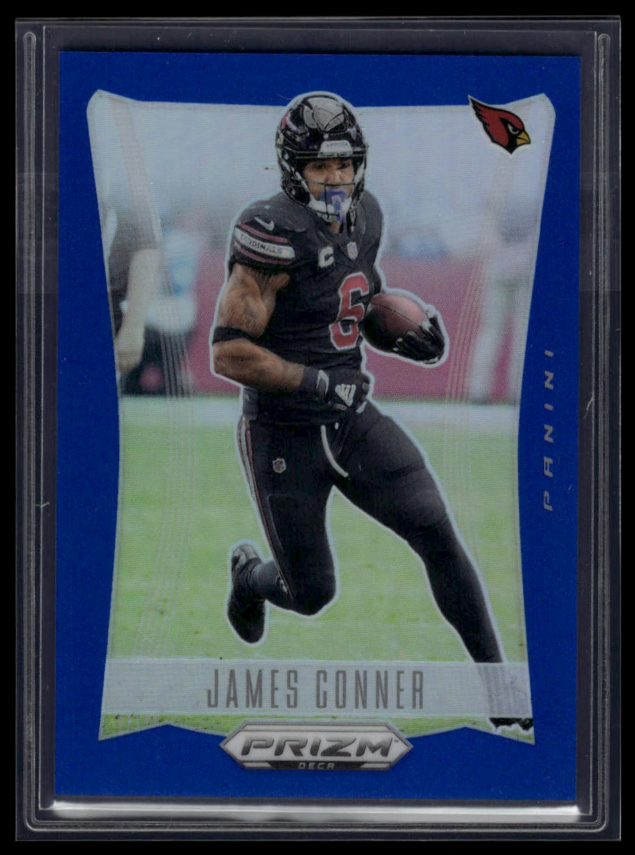 2024 Panini Prizm Deca #2 James Conner Blue Prizms #/149