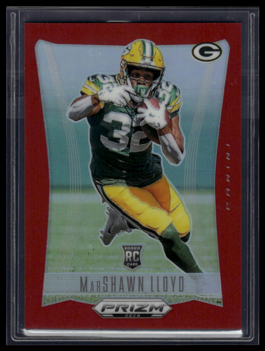 2024 Panini Prizm Deca #115 MarShawn Lloyd Red Prizms #/199