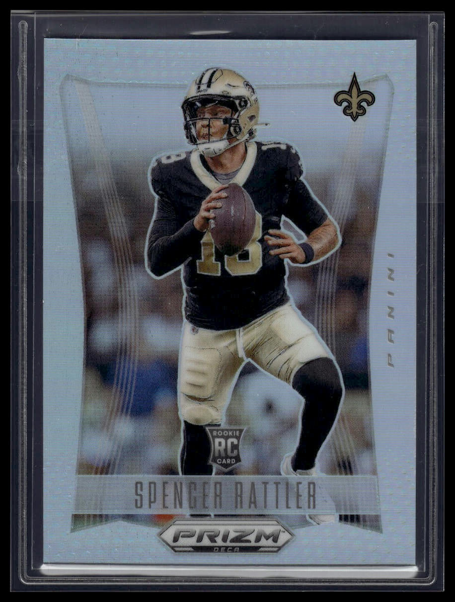 2024 Panini Prizm Deca #221 Spencer Rattler Silver Prizms