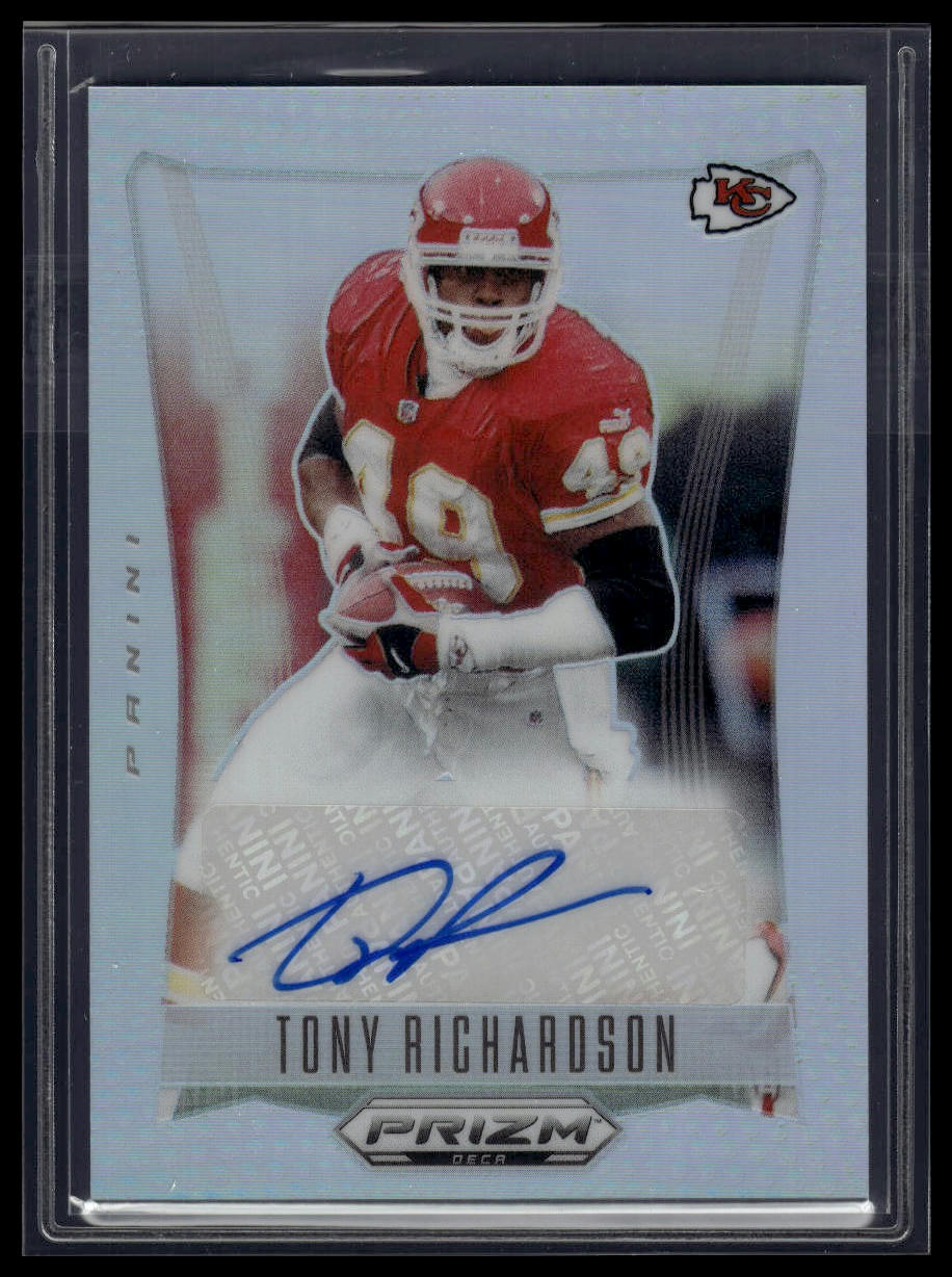 2024 Panini Prizm Deca #S-TRI Tony Richardson Signatures Silver Prizms