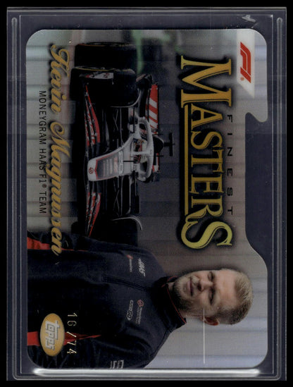 2024 Topps Finest Formula 1 #MST-8 Kevin Magnussen Masters Die Cut #/74