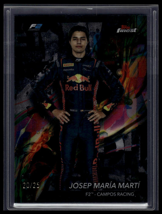 2024 Topps Finest Formula 1 #42 Josep María Martí Black Refractors #/25