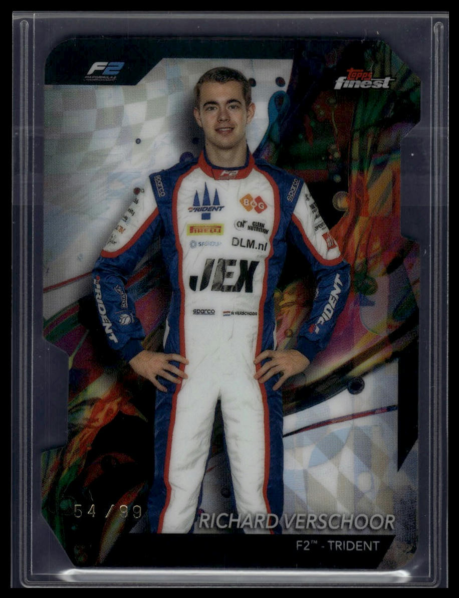 2024 Topps Finest Formula 1 #37 Richard Verschoor Refractors Die Cut #/99