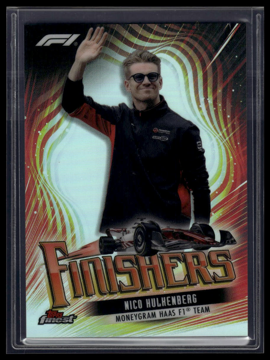 2024 Topps Finest Formula 1 #FIN-8 Nico Hulkenberg Finishers Refractor