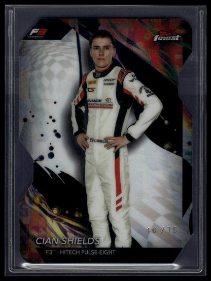 2024 Topps Finest Formula 1 #157 Cian Shields Refractors Die Cut #/75