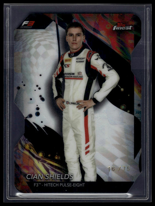 2024 Topps Finest Formula 1 #157 Cian Shields Refractors Die Cut #/75