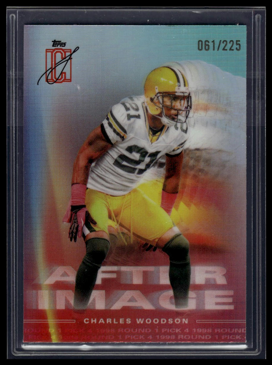 2024 Topps Signature Class #AI-23 Charles Woodson After Image Teal #/225