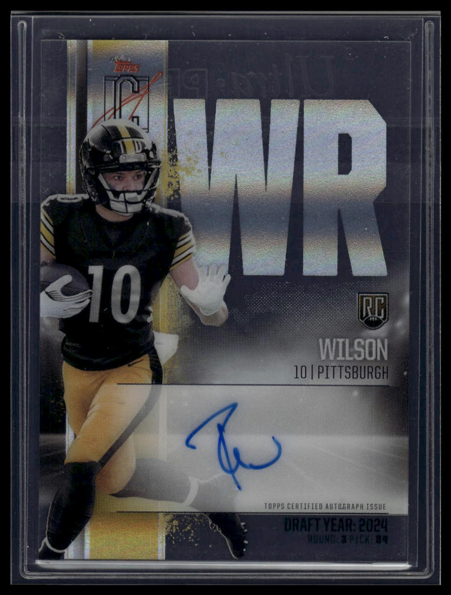 2024 Topps Signature Class #RCC-RW Roman Wilson Crystal Clear Variation