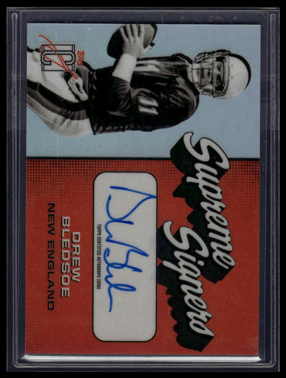 2024 Topps Signature Class #SS-DB Drew Bledsoe Supreme Signers