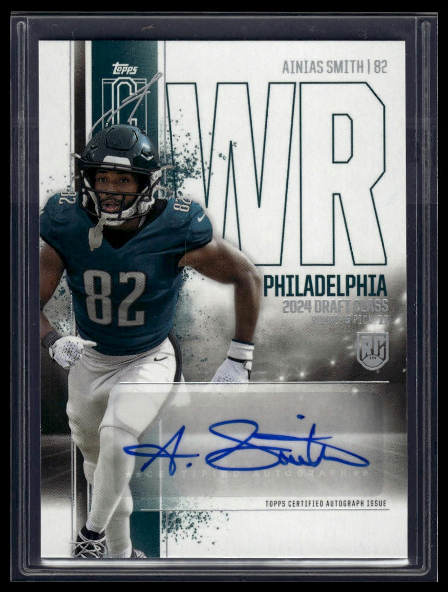 2024 Topps Signature Class #RCA-AS Ainias Smith Rookie Class Auto Variation