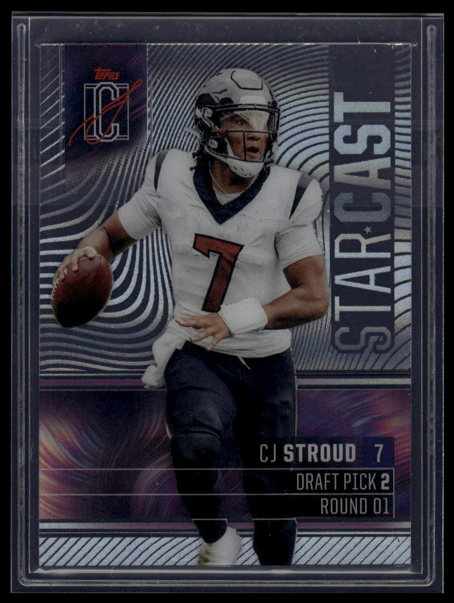 2024 Topps Signature Class #SC-2 CJ Stroud Star Cast