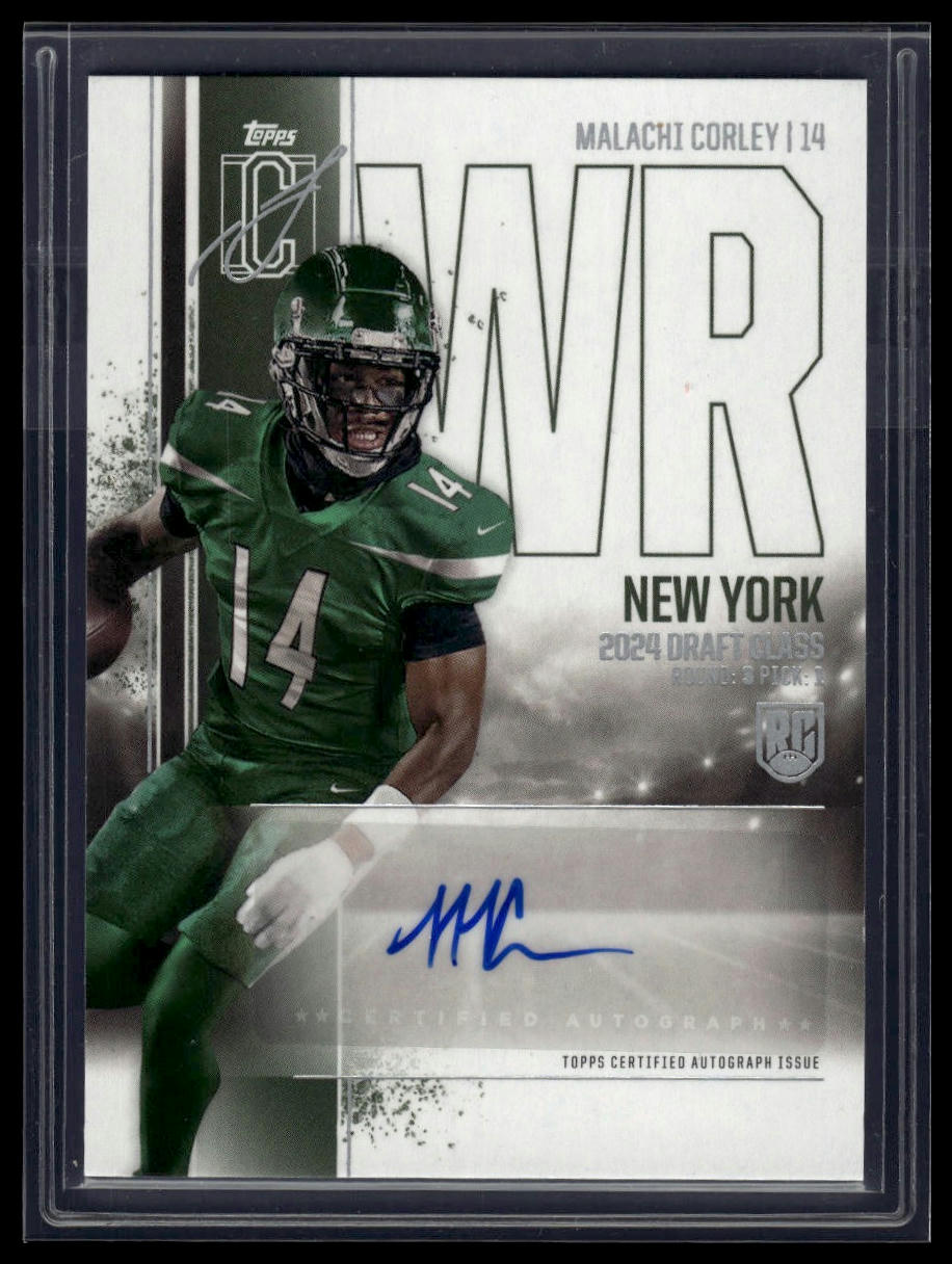 2024 Topps Signature Class #RCA-MC Malachi Corley Rookie Class Auto Variation