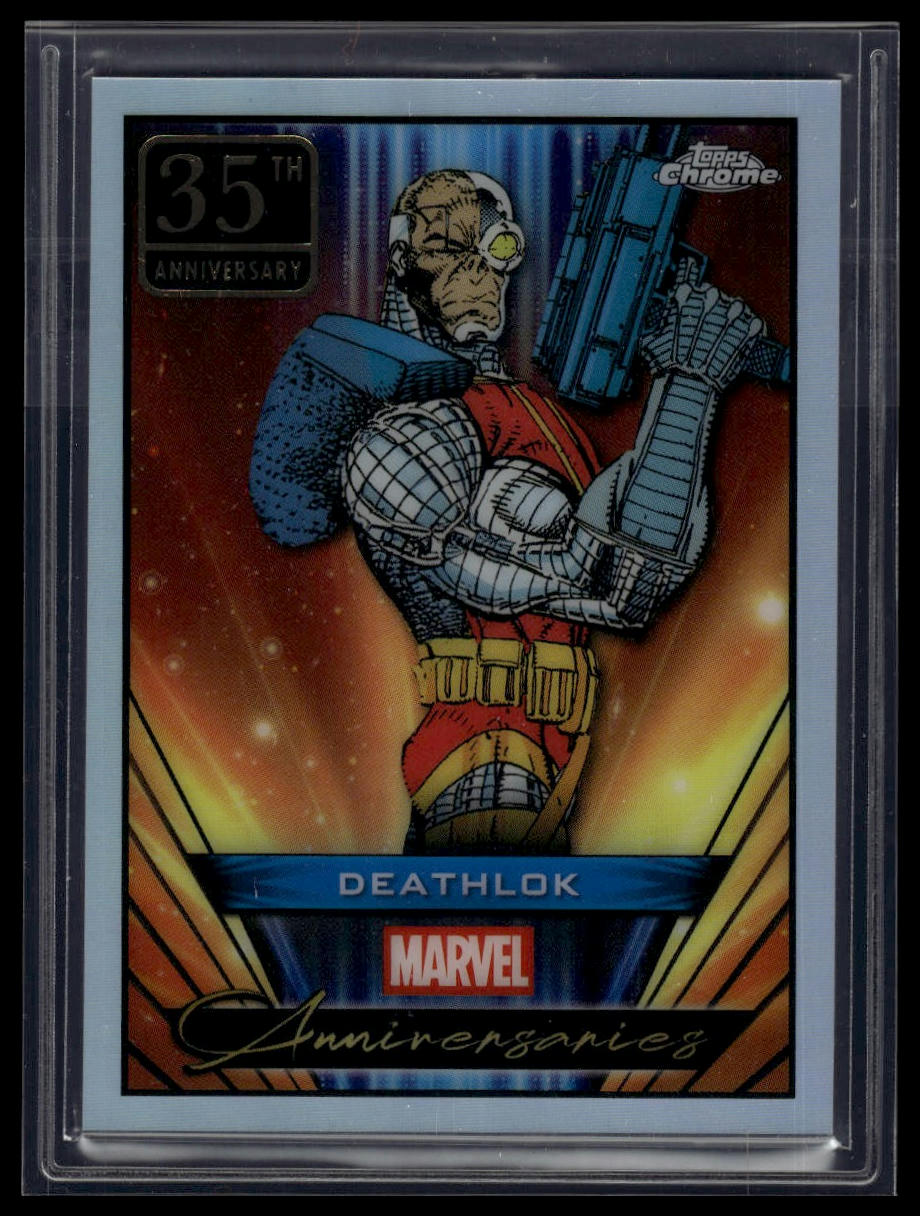 2025 Topps Chrome Marvel #MA-24 Deathlok Marvel Anniversaries