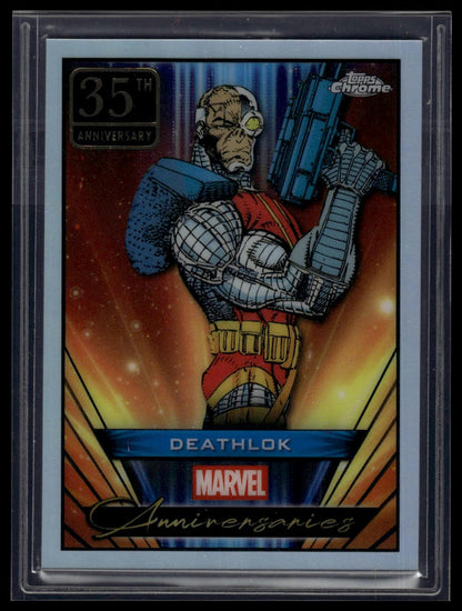 2025 Topps Chrome Marvel #MA-24 Deathlok Marvel Anniversaries