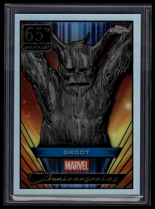 2025 Topps Chrome Marvel #MA-2 Groot Marvel Anniversaries