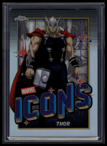 2025 Topps Chrome Marvel #MI-3 Thor Marvel Icons